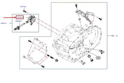 NISSAN NV300 Primastar X82 Kupplungsaktuator 3057000Q1D NEU ORIGINAL - Bild 1 von 2