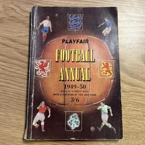 Playfair Football Annual 1949-50 Foreword by Tom Whittaker - Picture 1 of 2