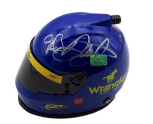 Dale Earnhardt Jr. Signed NASCAR Wrangler #3 Mini Racing Helmet JSA 158201 - Picture 1 of 7
