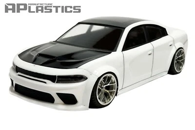 RC Body Car Drift 1:10 Dodge Charger 2022 SRT 22 style APlastics New Clear Shell - Image 1 of 4