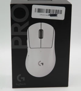 !read! Logitech G PRO X SUPERLIGHT 2 LIGHTSPEED Wireless Gaming Mouse-WHITE - Afbeelding 1 van 10