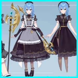 Hololive Virtual Idol Vtuber Star Street Comet Axe Head Staff Cosplay Props New
