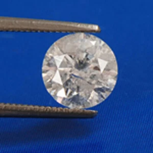 Diamante suelto blanco 100 % natural corte redondo chispeante 0,11 quilates con certificado gratuito - Imagen 1 de 1
