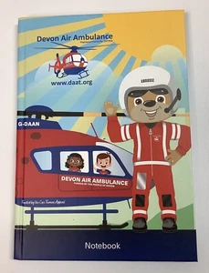 A5 Hardback Ruled Notebook Devon Air Ambulance - Picture 1 of 3