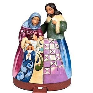 Jim Shore Holy Family Christmas Stocking Holder 6" 2010 - Picture 1 of 12