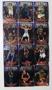 1997-98 TOPPS CHROM DESTINY 12 KARTEN EINSATZ BASKETBALL SET KEINE DUPES #h7 - Bild 1 von 3
