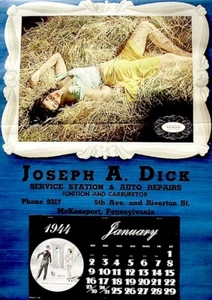 Jane Russell 1944 Vintage Calendar The Outlaw George Hurrell Litho Pinup 20x29" - Picture 1 of 7