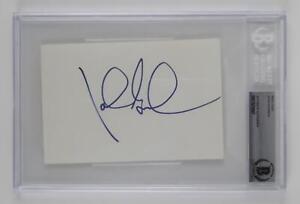 John Goodman Signed Autographed Slabbed 4x6 Index Card Actor Beckett COA