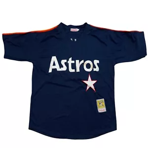 HOF 1999 Nolan Ryan Houston Astros Mitchell & Ness Cooperstown Sz 54 '80 Jersey - Imagen 1 de 11