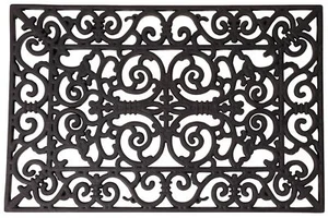 degawo alfombrilla puerta esterilla esterilla rectangular goma grandes adornos jardín - Imagen 1 de 1