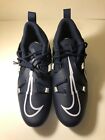 Nike Alpha Football Cleats Blue & White CT6649-400 Adult Size 10