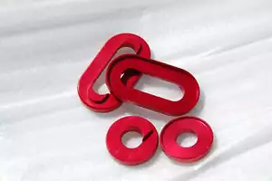 Ironhead Frame Drop Out Savers for Old School BMX Bikes x4 Red Blue Silver Gold - Picture 1 of 8