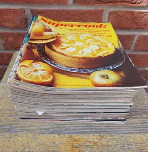 SUPERCOOK Magazine Bundle 1970s Joblot Cooking Food Recipes Vintage Retro - Bild 1 von 6