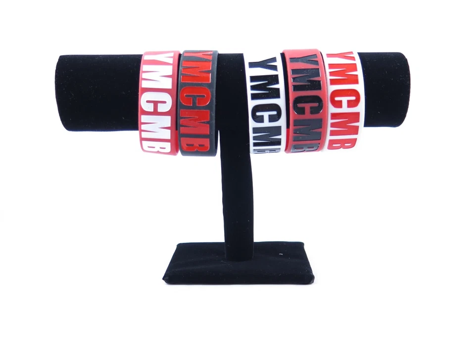 Hip Hop Rap Silicone/Rubber Bracelet/Wristband! — 第 1/1 张图片