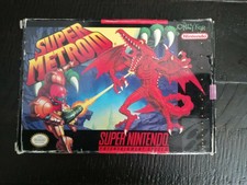 Super Metroid w/ Box & Manual