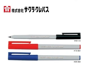 Marcadores a base de agua de impresión fina Sakura PLASTIC PEN Elige entre 3 colores AK-S - Imagen 1 de 5