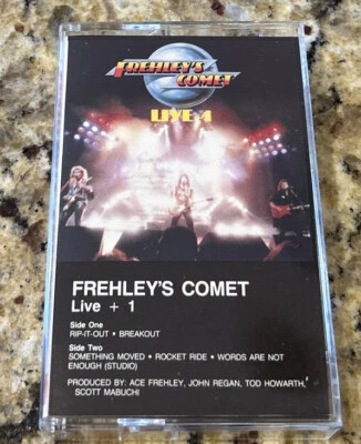 FREHLEY’S COMET LIVE + 1 CASSETTE Atlantic 781826-4 - Image 1 of 4