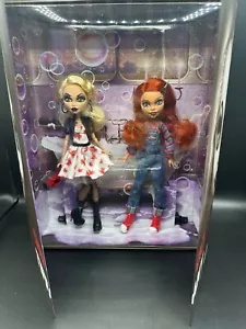 Muñeca Monster High Skullector Chucky and Tiffany paquete de 2 en mano totalmente nueva - Imagen 1 de 6
