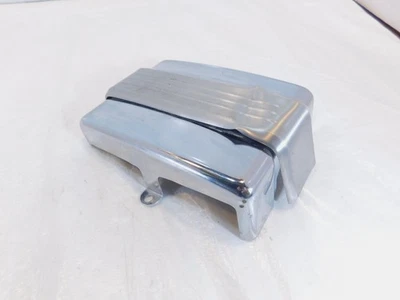 Harley Davidson Dyna Wide & Super Glide Cromo Batería Caja Cubierta Lateral 66375-06 Foto 1 de 4