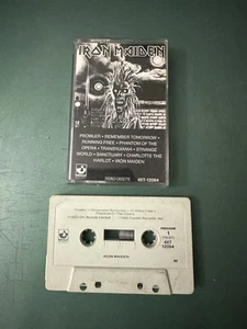 1980 Vintage Iron Maiden: Self Titled Album Cassette Tape - Picture 1 of 5