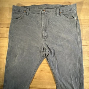 Wrangler graue Waschung Jeans Herren Größe 42x32 - Bild 1 von 13