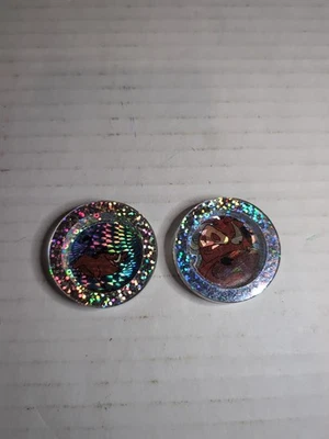 Pogs Pog Slammer Disney Lion King's Pumba  Thick Plastic Lot Of 2 - Image 1 of 3