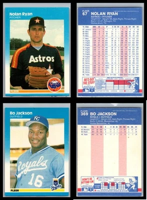 Fleer Baseball 1987 - Lote de 20 tarjetas Foto 1 de 4