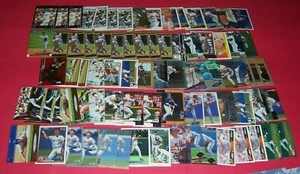 JEFF KENT-Mets-Giants-Huge-80 Card Lot (93UD,Fleer,Donruss +INSRTS - Picture 1 of 5