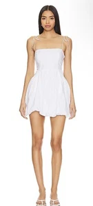 Women’s NIA Baron Dress in White Sizes XS-XL Available For Bridal, Graduation - Picture 1 of 3