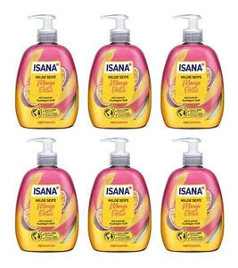 6 x 500ml | ISANA milde Seife Mango Exotic - Bild 1 von 1