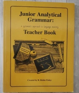 Grammaire analytique junior : une approche systématique livre de l'enseignant R. Robin Finley - Photo 1/4