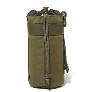 Tactical Water Bottle Pouch MOLLE Bike Water Bottle Holder Waist Bag Belt Pouch - Picture 1 of 16