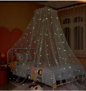 Doppelbett Moskitonetz Fliegengitter Fliegennetz Mückennetz Betthimmel DE ! - Bild 1 von 11