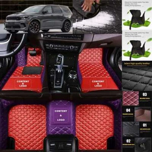 For Dodge Durango Journey Car Floor Mats Waterproof Carpets Custom Liners Luxury - Picture 1 of 19