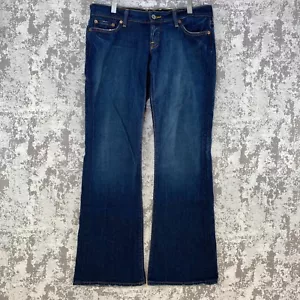 Lucky Jeans Damenjeans niedrig erhöht einfache Passform Flare Button Fly Vintage 28 33 x 30 - Bild 1 von 15