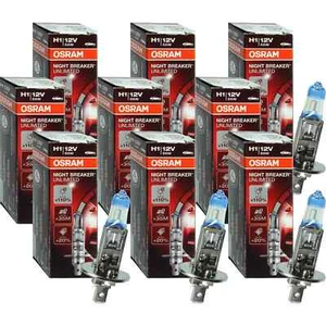 9x Osram Night Breaker Ilimitado H1 +110% Bombilla Lámpara 12V 60/55 W P14, 5s - Imagen 1 de 5