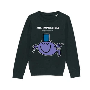 Mr Men Sweatshirt Mr. Impossible Long Sleeve Kids Unisex Jumper Pullover - Picture 1 of 16
