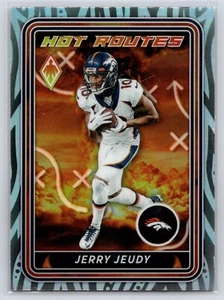 2023 Panini Phoenix Hot Routes Silver Seismic Jerry Jeudy #HR-17 - Picture 1 of 2