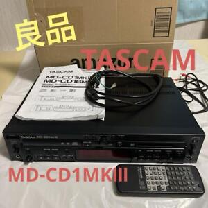 TASCAM MD-CD1MK3 MD Deck CD Player combination 100V Tested Working F/S Used