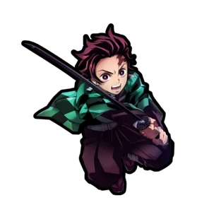 Tanjiro Demon Slayer Die Cut Sticker Decal - Picture 1 of 4