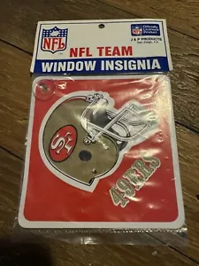 Appendiabiti vintage nuovo San Francisco 49ers NFL Team Window - Mai usato - Foto 1 di 7