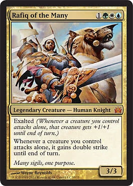 MTG Magic - Rafiq of the Many - From the Vault: Legends - Foil Near Mint - Image 1 of 1