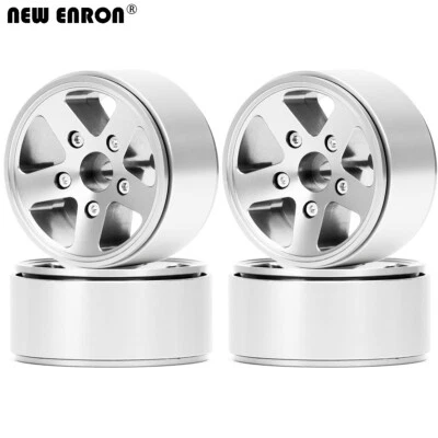 Aluminium 1.9" 5 Spoke Beadlock Wheel Rim for RC 1/10 Axial SCX10 90046 D90 TRX4 - Image 1 of 4