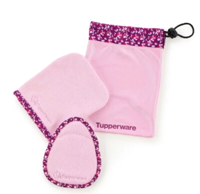 Tupperware FaserPro(R) Abschmink-Set (3) NEU FaserPro® Beauty - Bild 1 von 4