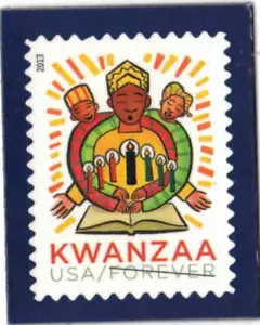 USPS Promo Urlaub Kwanzaa Magnetstempel - Bild 1 von 1