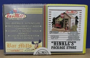 Kit artigiano taglio laser taglio laser Bar Mills scala 1;64 Hinkle's Package Store nuovo con scatola - Foto 1 di 3