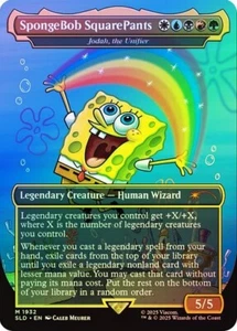 MTG - SpongeBob SquarePants - Rainbow Foil - Secret Lair - Magic the Gathering - Picture 1 of 1