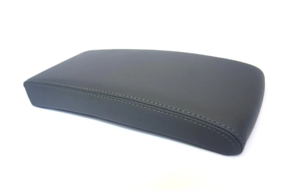 Se adapta a 06-10 Volkswagen Passat cuero sintético reposabrazos consola central cubierta gris Foto 1 de 2