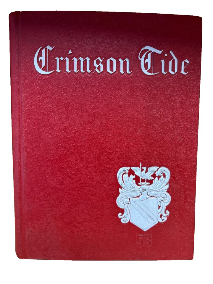 Senior Class of 1953 Crimson Tide Year Book - New Jersey Foto 1 de 4