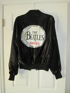 CHAQUETA DE SATÉN BEATLES ESTACIÓN DE RADIO WIFI PHILADELPHIA AÑOS 70 ORIGINAL - Imagen 1 de 7